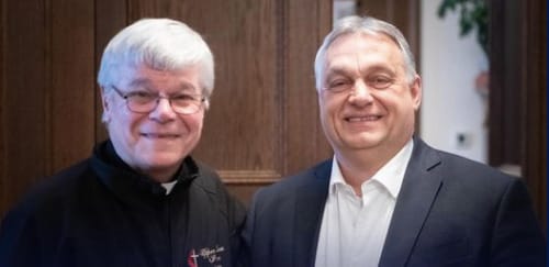 Ördögűző papot fogadott Orbán Viktor