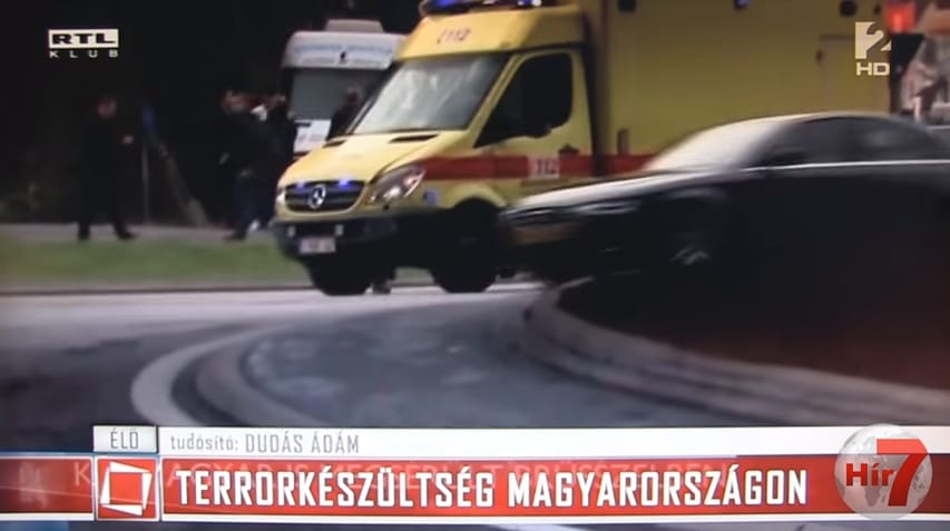 Kínos baki csúszhatott be este a TV2 hírműsorába – videó