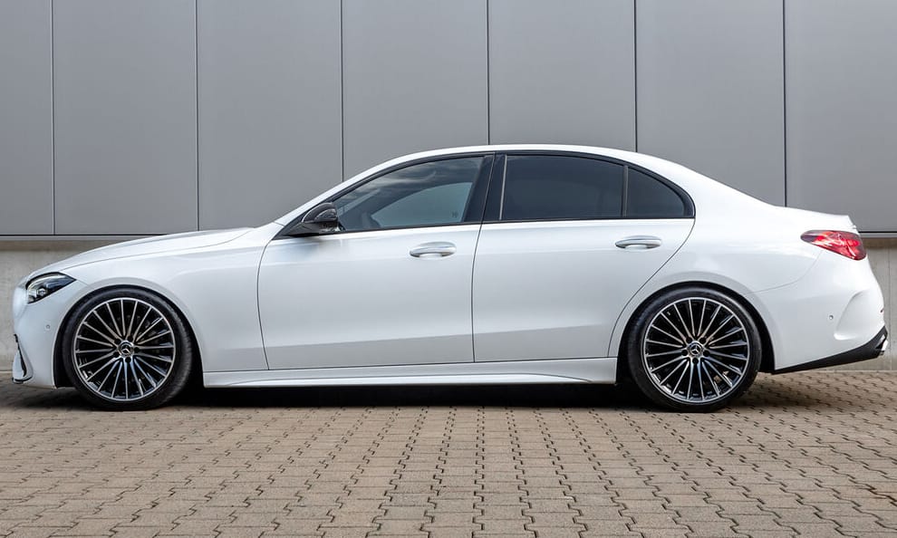 Ízlésesen finom tuningot kapott az új Mercedes C-osztály