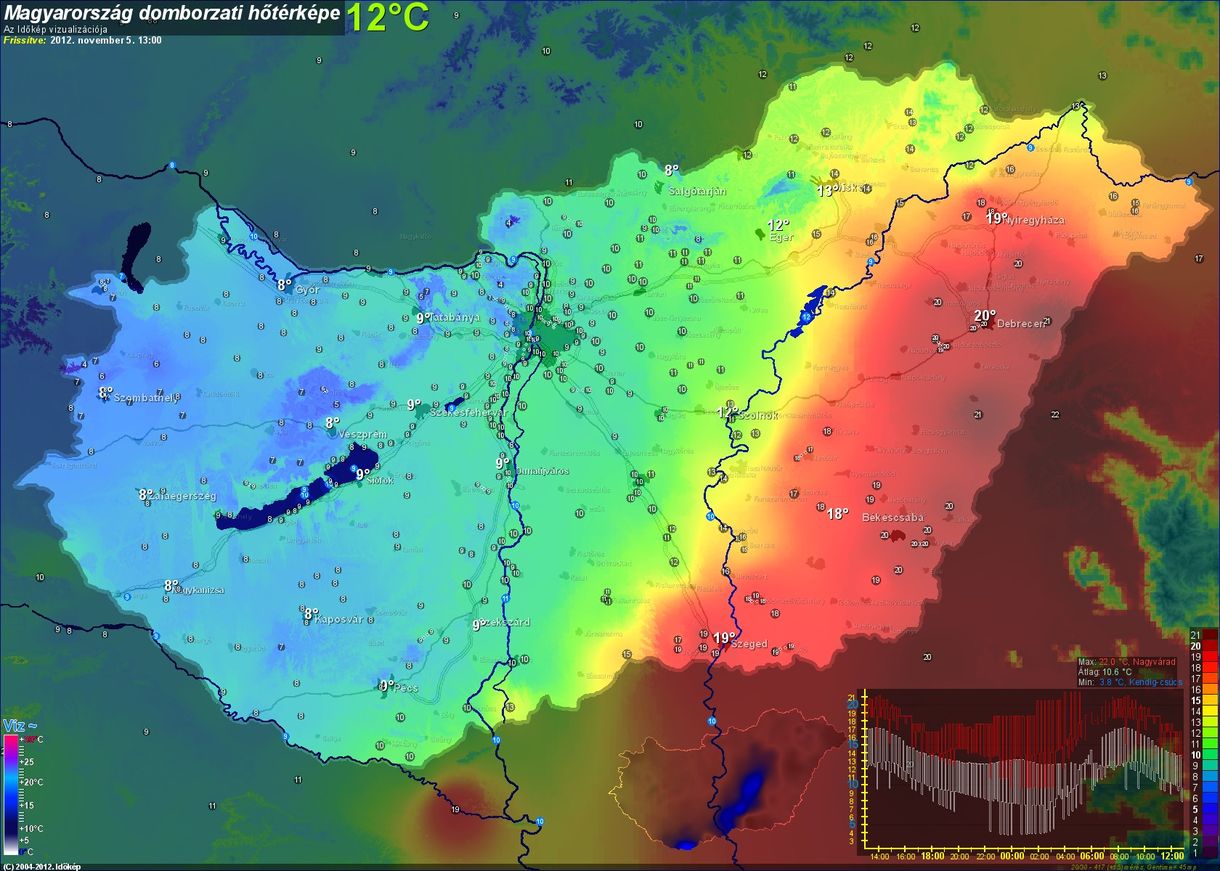 Kettészakadt az ország: 4 és 21 fok is van - fotóval