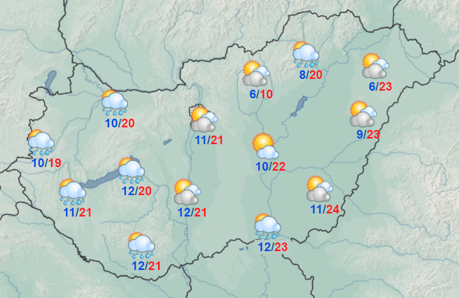 Igazi májusi időjárás vár ránk a hétvégén