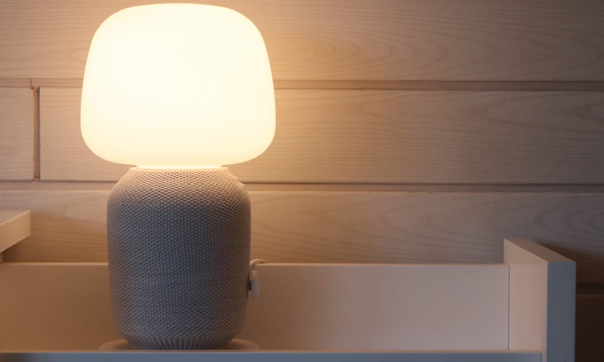 Jön az Ikea Titan, egy otthonra szánt hangszóró, amit látni sem lehet majd