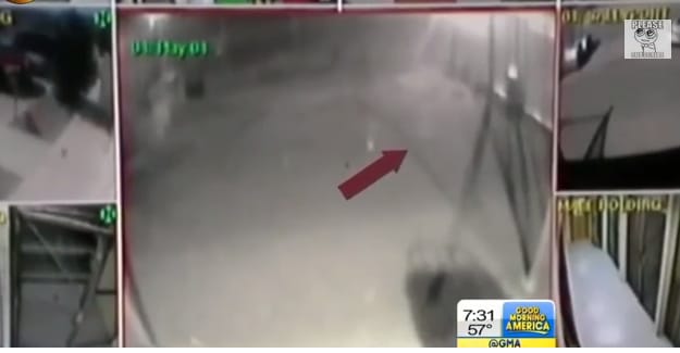 Videó: A műsorvezetők is jót röhögtek a rendőrkapitányság kísértetén