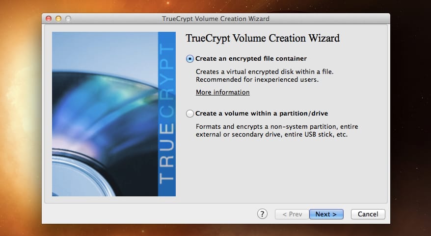 Itt a TrueCrypt 7.1: ingyenes titkosítás több platformon