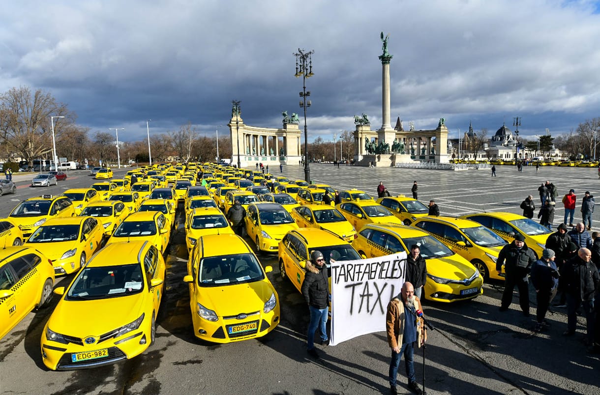 Harmadával drágul a taxizás Budapesten