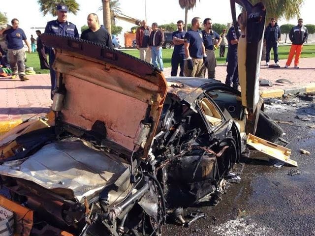 Így kell kivégezni egy Lamborghini Murcielagót – fotók