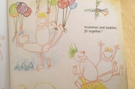 Szex gördeszkán, fejjel lefelé, bohócjelmezben: érdekes felvilágosító könyvet talált egy anyuka