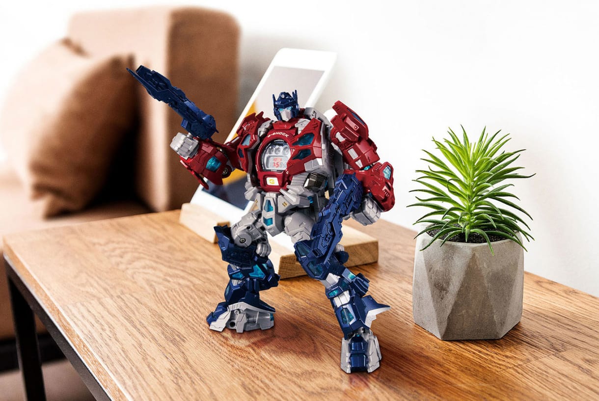 A Casio új karórájától minden Transformers-rajongó szíve hevesebben ver