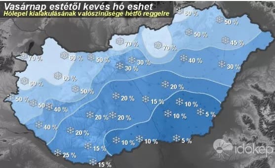 Idén is elmarad az igazi ősz, hétfőn már hózápor lehet