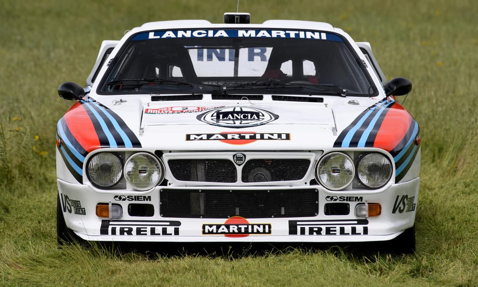 Eladó Walter Röhrl ikonikus Martini festésű Lanciája