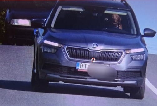 Gyorshajtáson kaptak egy kutyát a szlovák rendőrök