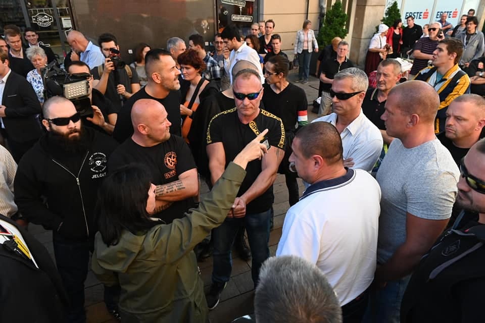 Balhé volt a Jobbik megemlékezésén – helyszíni fotók