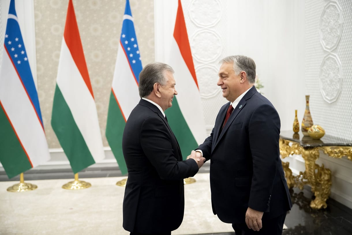 Orbán Viktor gratulált az üzbég államfőnek választási győzelméhez