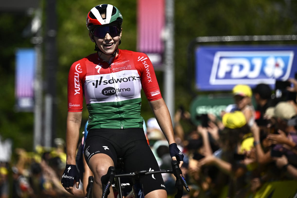 „Ez őrület! El sem hiszem!” – Vas Kata Blanka értékelte a szakaszgyőzelmét a női Tour de France-on
