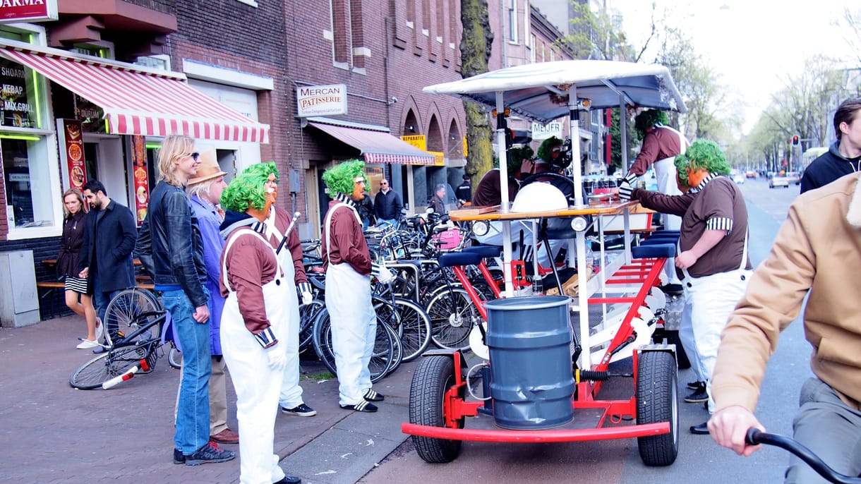 A Népszigetről is száműznék a beerbike-okat