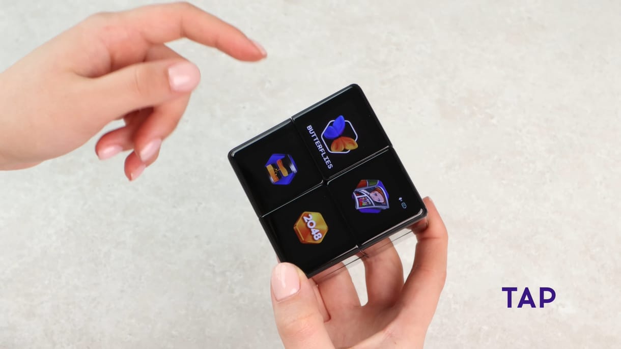 Megcsinálták a digitális Rubik-kockát, 24 érintőképernyője van – videó