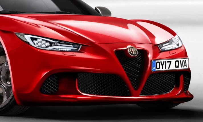 Jön a gyönyörű Alfa Romeo 6C: Az olaszok nem felejtettek el rajzolni