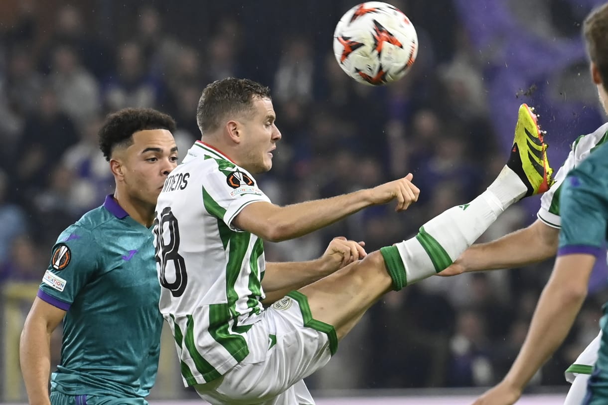 Hiába a negyedóra emberelőny, brüsszeli vereséggel kezdett a Ferencváros az Európa-ligában