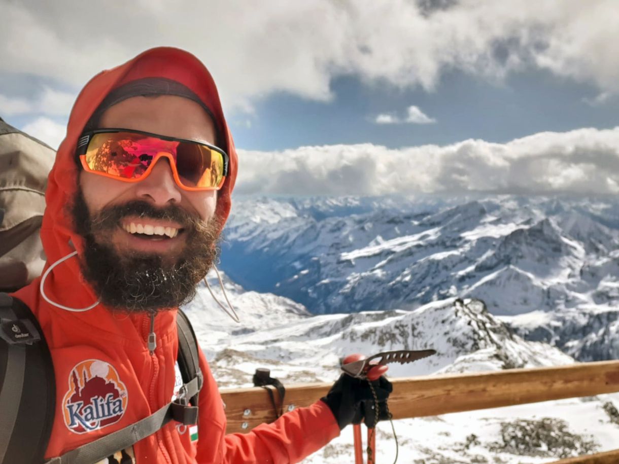 Eltűnt Győrffy Ákos hegymászó az olaszországi Monte Rosán