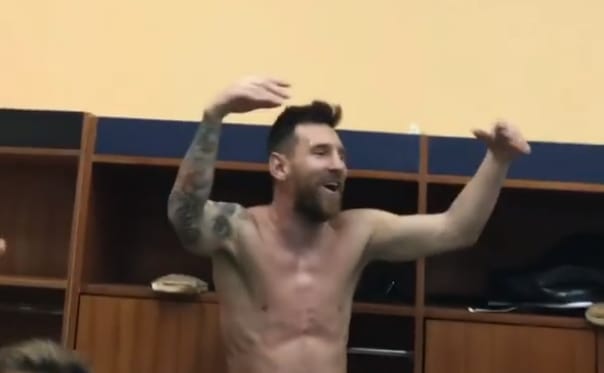 Így ünnepelték Messiék, hogy ott lehetnek a világbajnokságon – videó