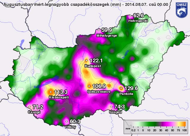 El tudja hinni? Van, ahol egy csepp eső se esett – térkép