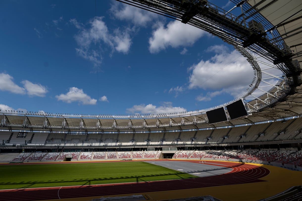 Elkészült az augusztusi budapesti atlétikai vb versenypályája – fotók