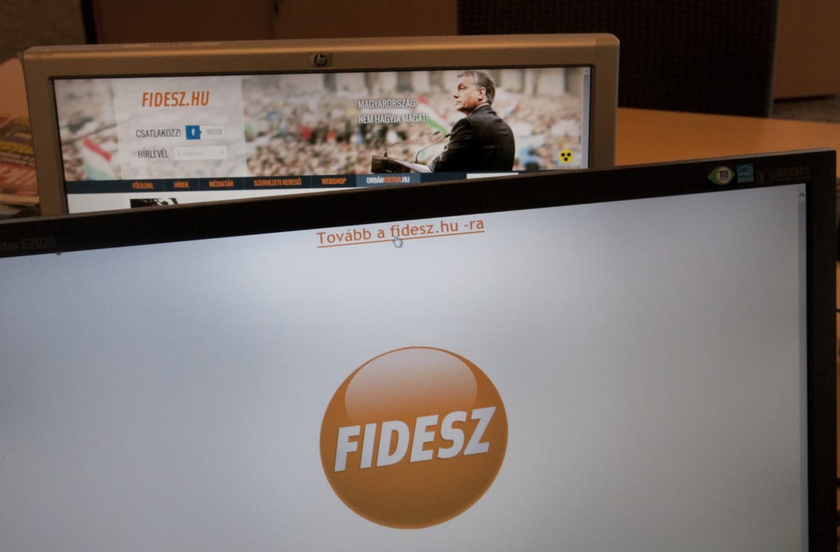 Jó sok közpénzbe került a Fidesz honlapja is