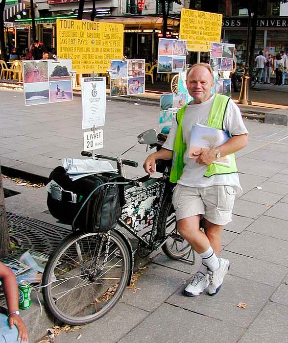 Heinz Stücke và hành trình xe đạp vòng quanh thế giới kéo dài hơn nửa thế kỷ