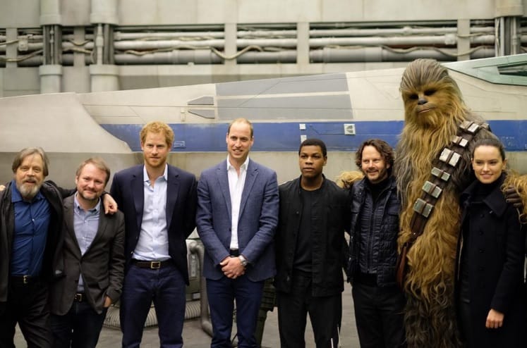 Vilmos és Harry herceg is szerepelni fog a Star Wars 8-ban