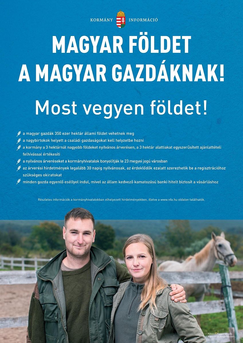 Bosszút szülnek a földárverések