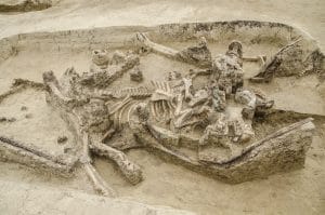 1700 éves luxus-utazókocsi maradványait tárták fel Aquincumban – fotó