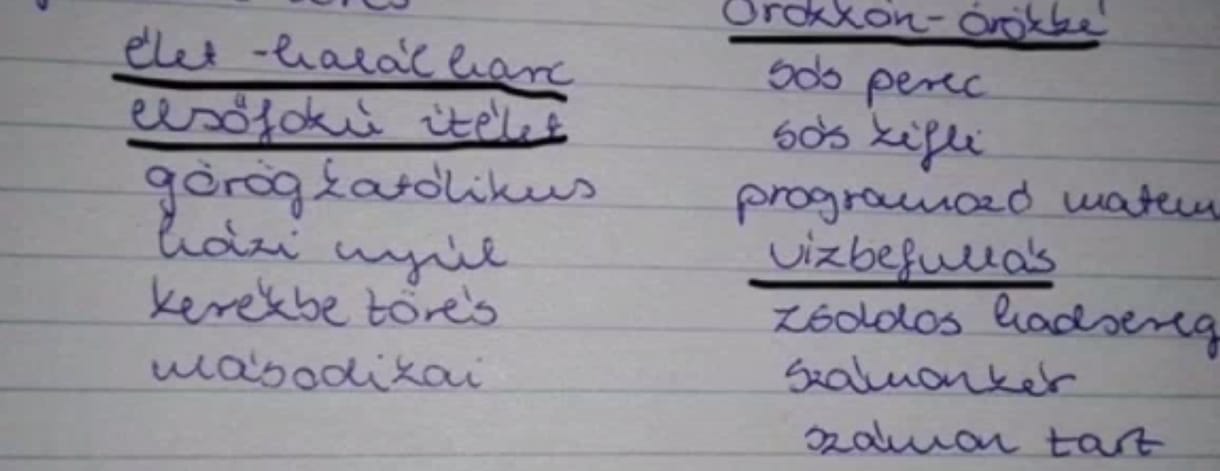 Osztálytársuk meggyilkolása után felkavaró házi feladatot kaptak egy ózdi iskola diákjai