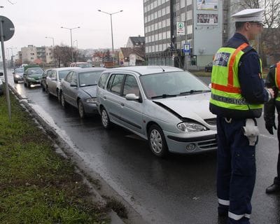 Hatan csúsztak egymásba Nyíregyházán - fotók