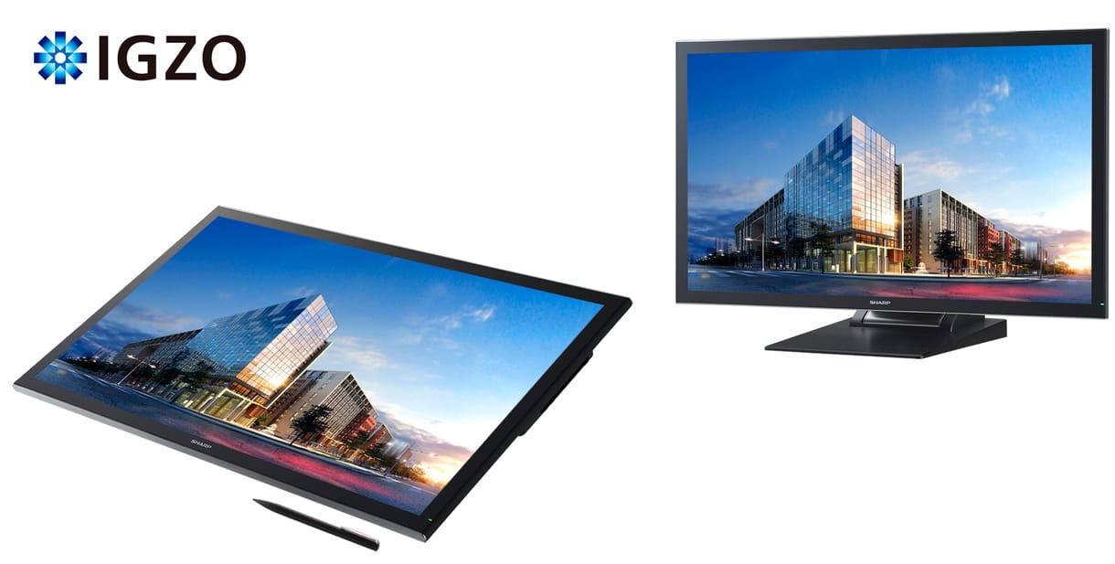Érintős, ultra HD monitor a Sharptól