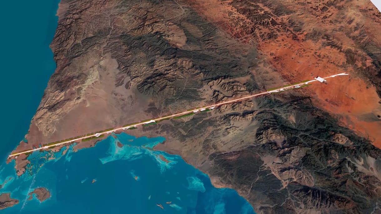 170 kilométer hosszú várost épít Szaúd-Arábia, 9 millió ember élhet majd benne
