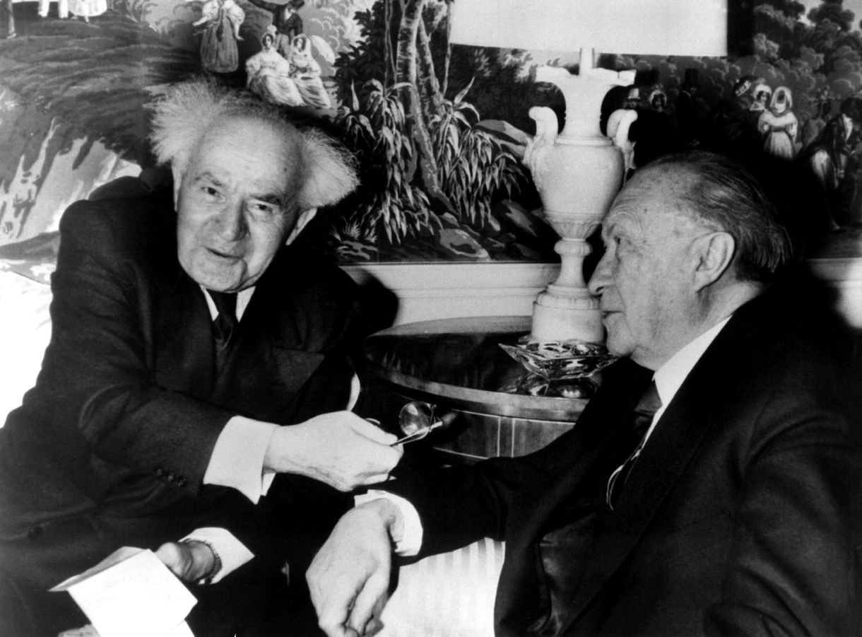 Adenauer és Ben Gurion szokatlan barátságával kezdődött Németország és Izrael különleges kapcsolata