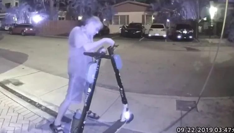 Ez a morcos bácsi 100 elektromos roller fékvezetékét vágta el Floridában