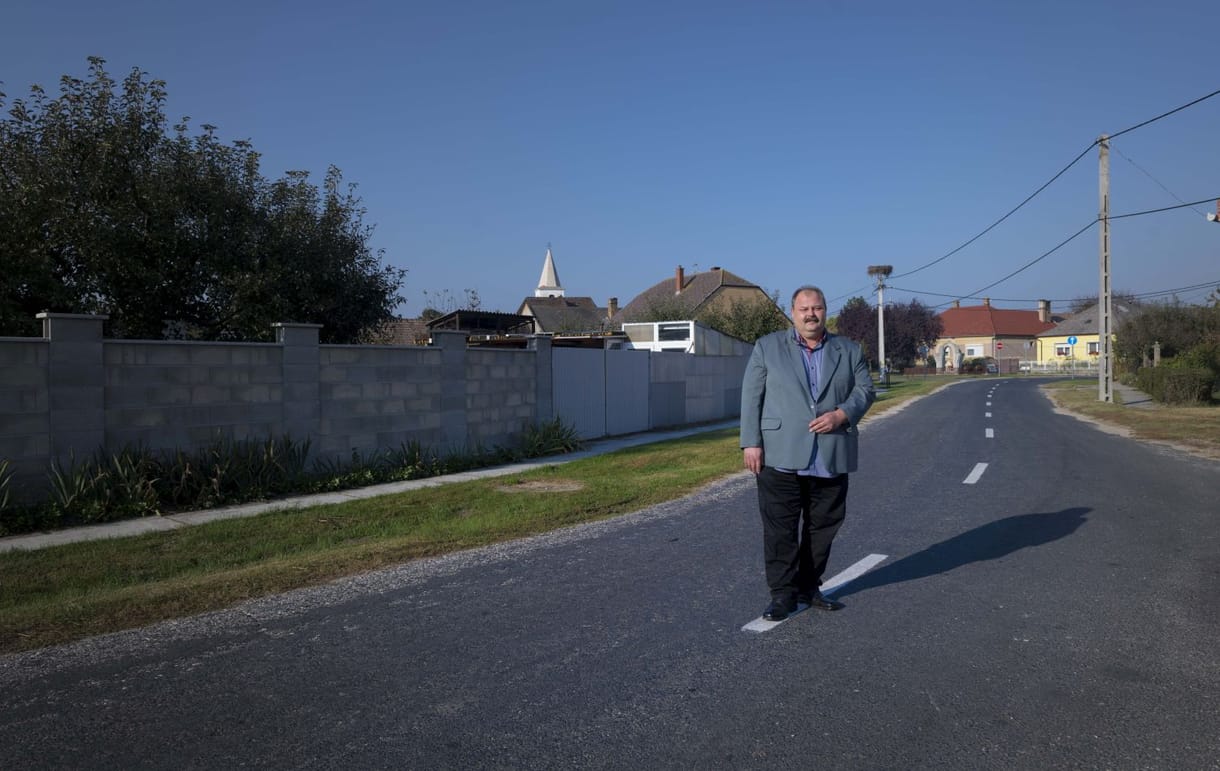 Elmentünk a faluba, ahol megvalósult Orbán nagy álma