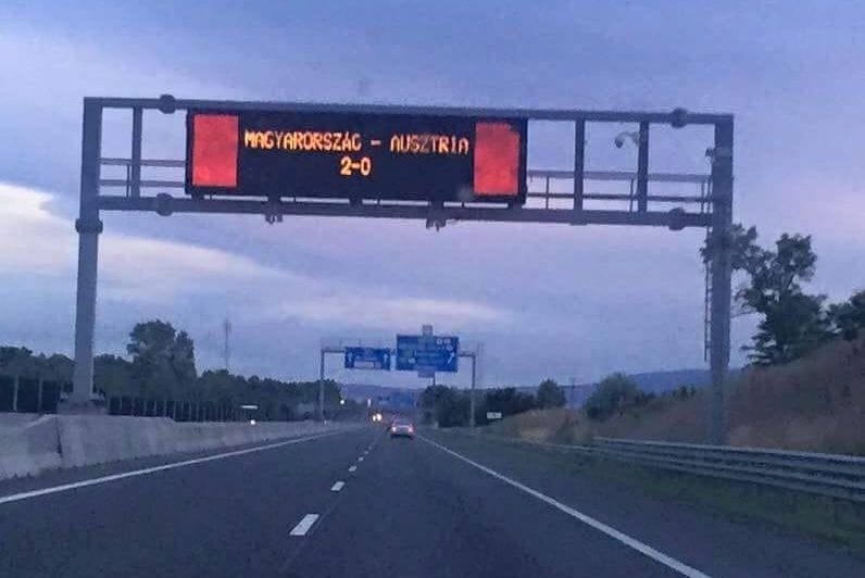 Az autópályán is legyőztük Ausztriát