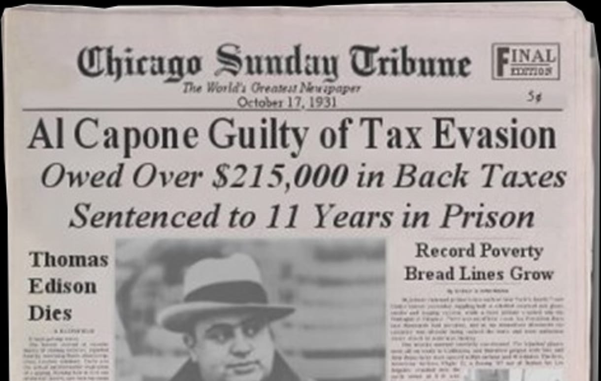 Trump is ráfizethet arra, amire Al Capone?