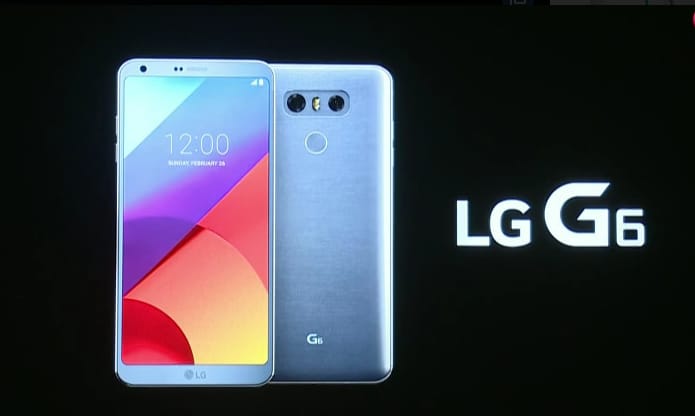 Hivatalos az LG G6