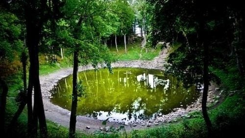 Meteorkrátert imádtak az ókorban a Baltikumban