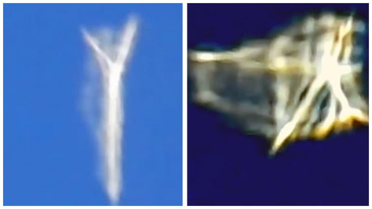 „Alakváltó UFO” jelenséget vettek videóra egy repülőből