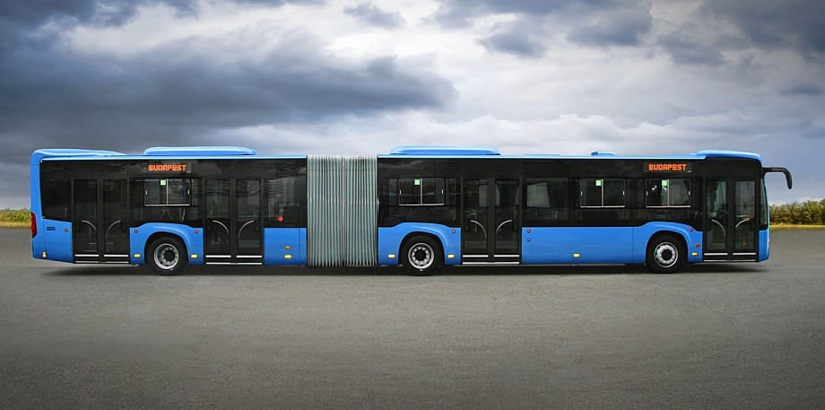 Felvonulnak az új Mercedes-buszok holnap Budapesten
