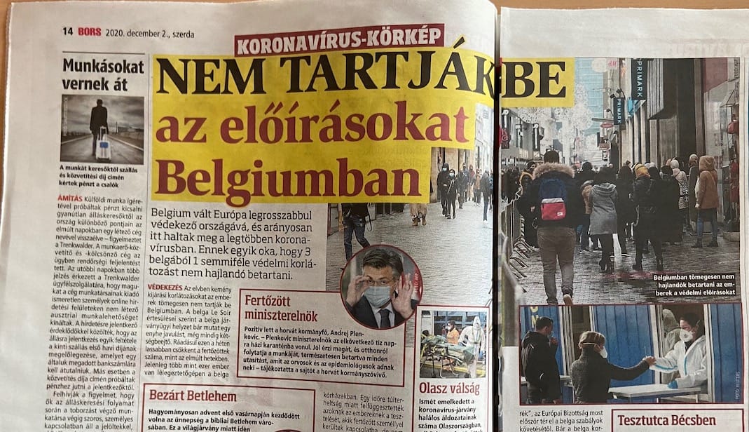 A Bors lényegében megtrollkodta a Szájer-ügyet
