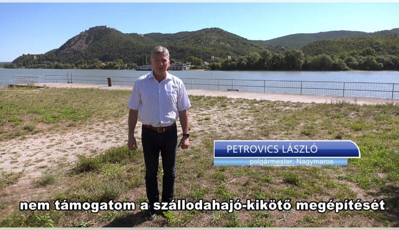 Mégsem támogatja a nagymarosi szállodahajó-kikötő megépítését a helyi polgármester