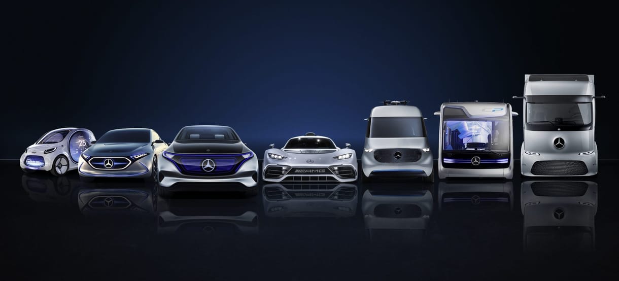 Nem tréfál a Mercedes: 70 milliárd eurót költenek villanyautókra