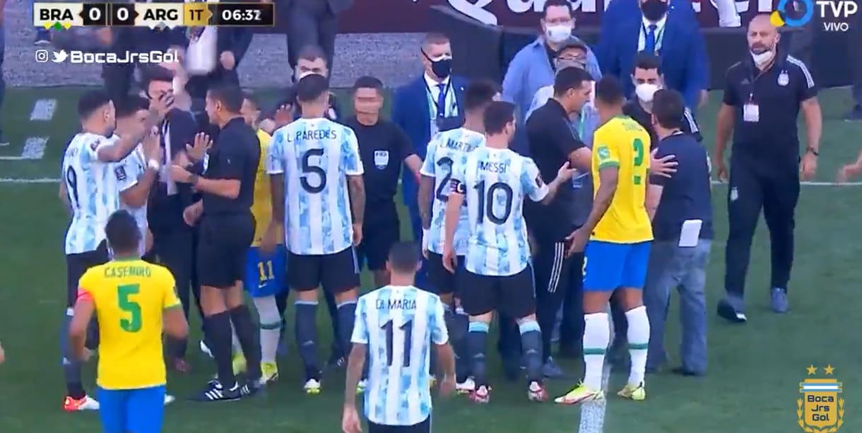 Megszólalt a FIFA a félbeszakadt brazil–argentin meccs után