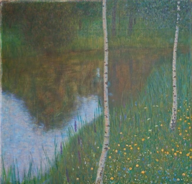 1,9 milliárdért kelt el Klimt Tópart nyírfákkal című festménye