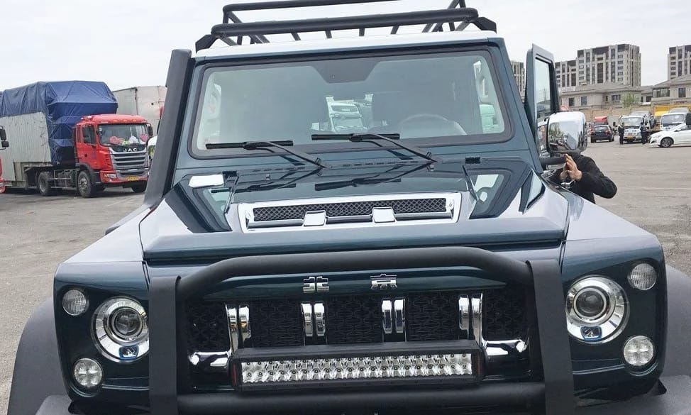 Koppintott szörnyeteg: Kínában a 6x6-os Mercedes-AMG-t is lemásolták